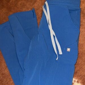 Figs Women's Royal Blue Scrub Pants